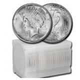 [20 coins] Silver Peace Dollar Roll Choice BU