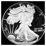1986-S Silver American Eagle Proof $1 CHOICE PROOF