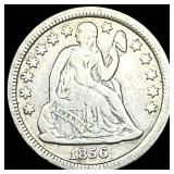 1856 Seated Liberty Dime NICELY CIRCULATED
