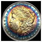 1887 Morgan Silver Dollar CHOICE BU
