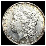1885-S Silver Morgan Dollar CLOSELY UNCIRCULATED