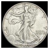 1935-D Silver Walking Liberty Half Dollar  UNCIRC