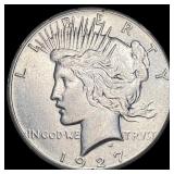 1927 Silver Peace Dollar UNCIRCULATED