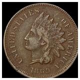 1869 Indian Head Cent CLOSELY UNCIRCULATED