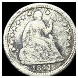 1841-O Seated Liberty Half Dime LIGHTLY  CIRCULAT