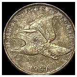 1857 Flying Eagle Cent CLOSELY UNCIRCULATED