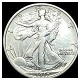 1917 Walking Liberty Half Dollar CLOSELY UNCIRCULA