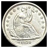 1838 Seated Liberty Dime CLOSELY UNCIRCULATED