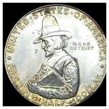 1920 Silver Pilgrim Tercentenary Half Dollar UNCIR
