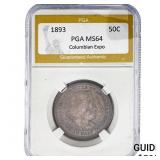1893 Columbian Expo Half Dollar PGA MS64
