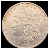 1892 Silver Morgan Dollar CLOSELY  UNCIRCULATED