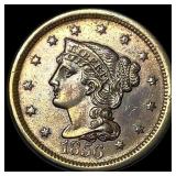 1856 Braided Hair Large Cent CHOICE AU