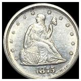 1875-S Silver Twenty Cent Piece UNCIRCULATED