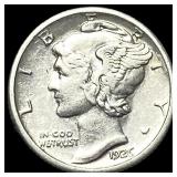 1926-S Silver Mercury Dime CHOICE AU