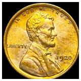 1920 Lincoln Wheat Cent CHOICE BU
