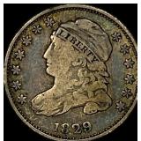 1829 Capped Bust Dime LIGHTLY CIRCULATED