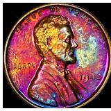 1942 Bronze Lincoln Wheat Cent CLOSELY UNCIRCULATE