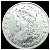 1813 Capped Bust Half Dollar NEARLY UNCIRCULATED