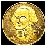 Bicentennial 1976 Gold Medal George Washington SUP