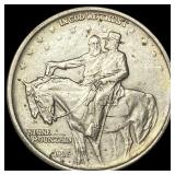 1925 Silver Stone Mountain Half Dollar HIGH GRADE