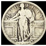 1927-D Silver Standing Liberty Quarter NEARLY UNCI