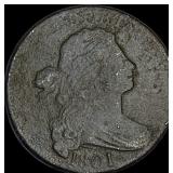 1801 Draped Bust Large Cent LIGHTLY CIRCULATED