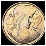 1948 Czechoslovakia 2 Koruny UNCIRCULATED