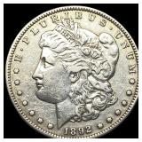 1892-S Morgan Silver Dollar CLOSELY UNCIRCULATED