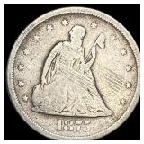 1875-S Silver Twenty Cents NICELY CIRCULATED