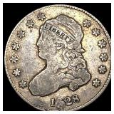 1828 Capped Bust Silver Quarter HIGH GRADE