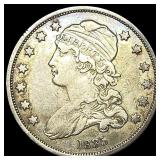 1835 Capped Bust Silver Quarter CLOSELY  UNCIRCUL