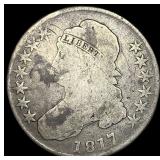 1817 Capped Bust Half Dollar NICELY  CIRCULATED