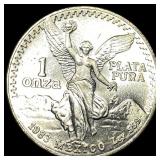 1983 Mexico Silver 1 Onza Libertad GEM BU