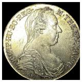 1780 Silver Maria Theresa Thaler GEM BU