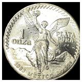 1983 Mexico Silver 1 Onza Libertad GEM BU