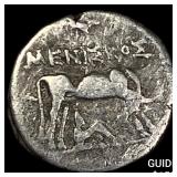 260-167/98 BC Illyria SIlver Drachm NEARLY UNCIRCU