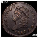 1810/9 Classic Head Large Cent UNCIRCULATED