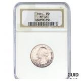 1951 Washington Silver Quarter NGC PF68