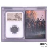 Roman Claudius II AD 268-270 BI Dbl Denarius NGC