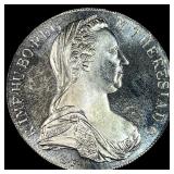 1780 Silver Maria Theresa Thaler GEM BU