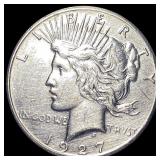 1927 Peace Silver Dollar CLOSELY UNCIRCULATED