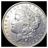1902 Morgan Silver Dollar CLOSELY UNCIRCULATED
