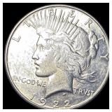 1922 Silver Peace Dollar UNCIRCULATED