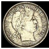 1907-O Silver Barber Dime CLOSELY  UNCIRCULATED