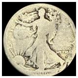 1916-D Silver Walking Liberty Half Dollar  NICELY