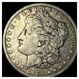 1884-O Silver Morgan Dollar LIGHTLY CIRCULATED