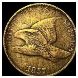 1857 Flying Eagle Cent HIGH GRADE