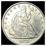 1875 Seated Liberty Half Dollar UNCIRCULATED