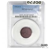 1924-S Wheat Cent PCGS XF45