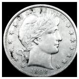 1892-S Barber Half Dollar